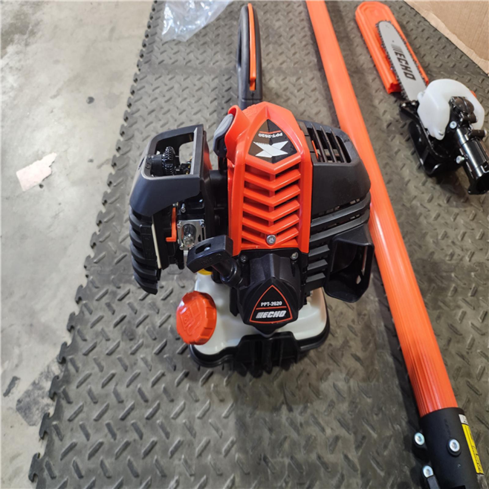 HOUSTON LOCATION - AS-IS (APPEARS LIKE NEW) ECHO 12 in. 25.4 Cc Gas 2-Stroke X Series Telescoping Power Pole Saw with Loop Handle and Shaft Extending to 12.1 Ft.