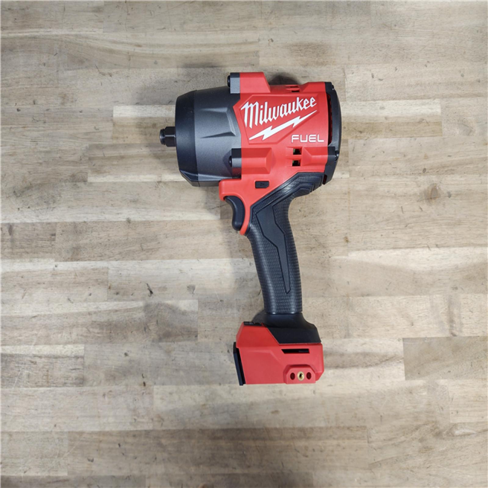HOUSTON LOCATION - AS-IS (APPEARS LIKE NEW) Milwaukee M18 FUEL 18V Lithium-Ion Brushless Cordless 1/2 in. Impact Wrench with Friction Ring (Tool-Only)