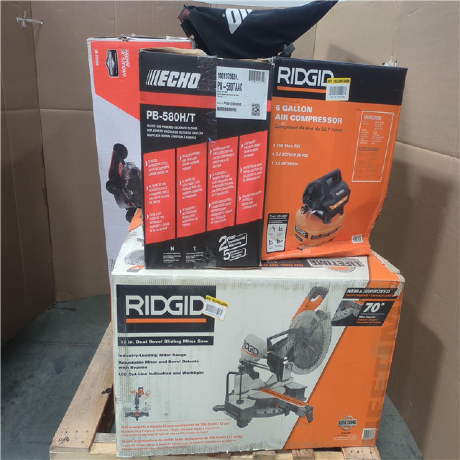 CALIFORNIA AS-IS OUTDOOR POWER EQUIPMENT