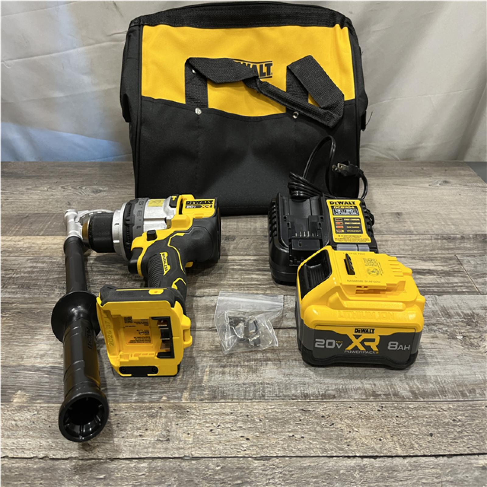 AS-IS DEWALT 20V XR Lithium-Ion Cordless Hammer Drill Kit
