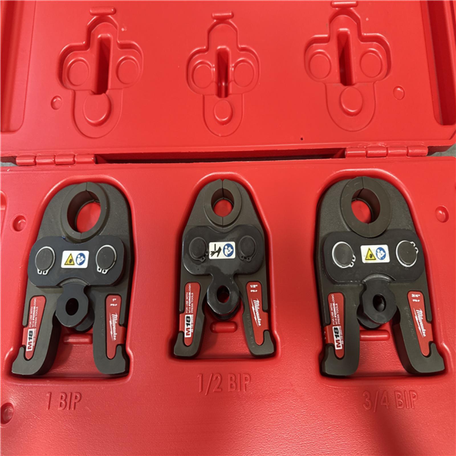 CALIFORNIA AS-IS NEW MILWAUKEE 1/2 IPS-P PRESS JAW KIT