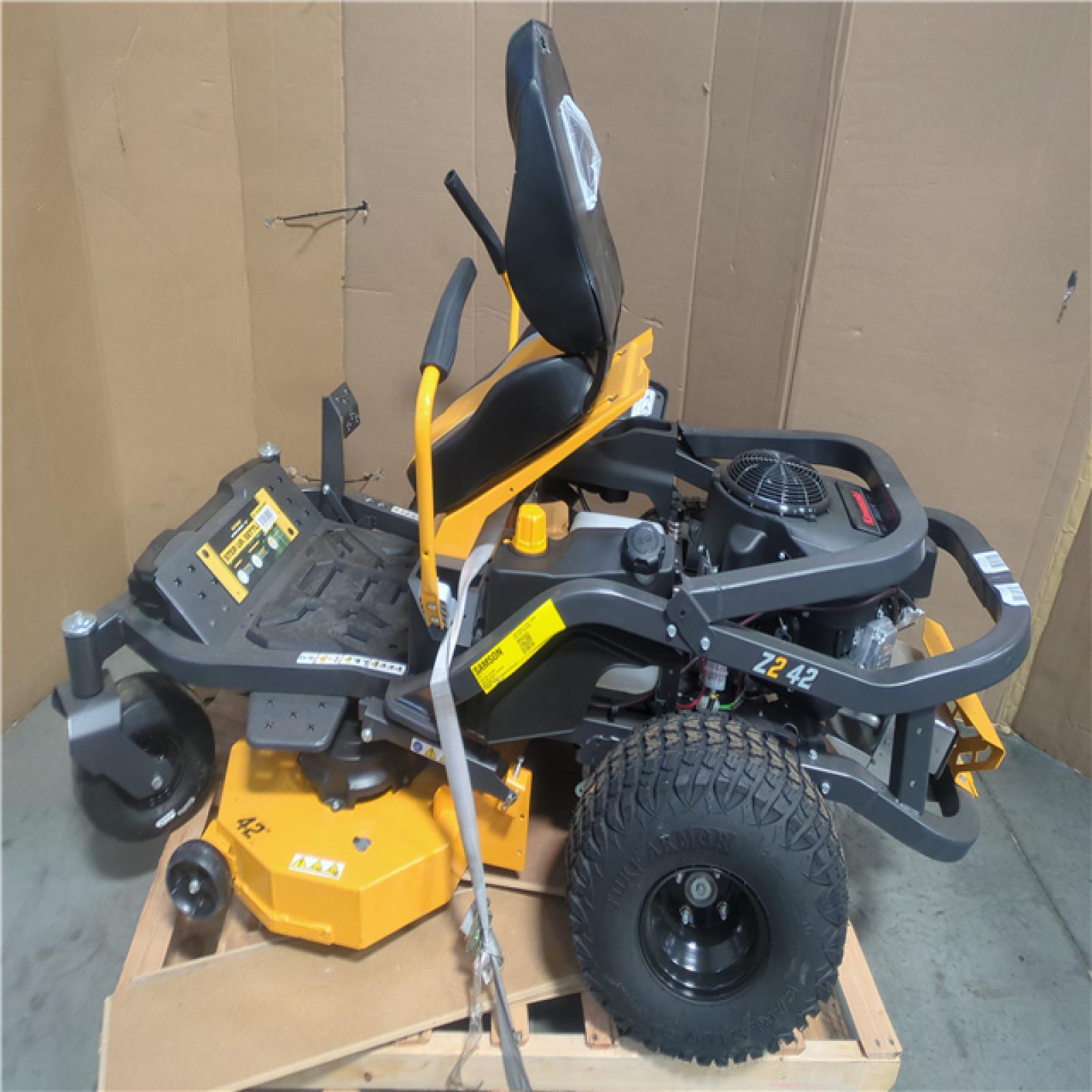 CALIFORNIA AS-IS CUB CADET SITDOWN LAWNMOWER