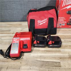 HOUSTON LOCATION - AS-IS Milwaukee 18V Lithium-Ion Cordless Drill Driver/Impact Driver Combo Kit