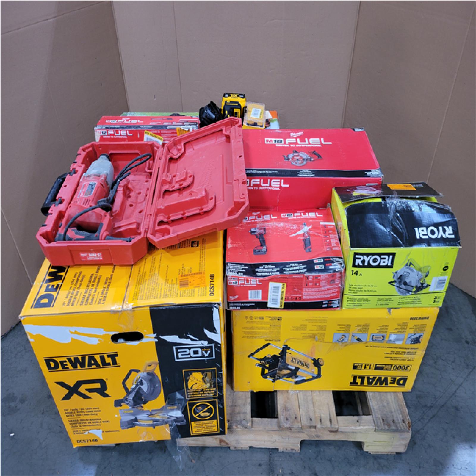 CALIFORNIA AS-IS TOOL PALLET
