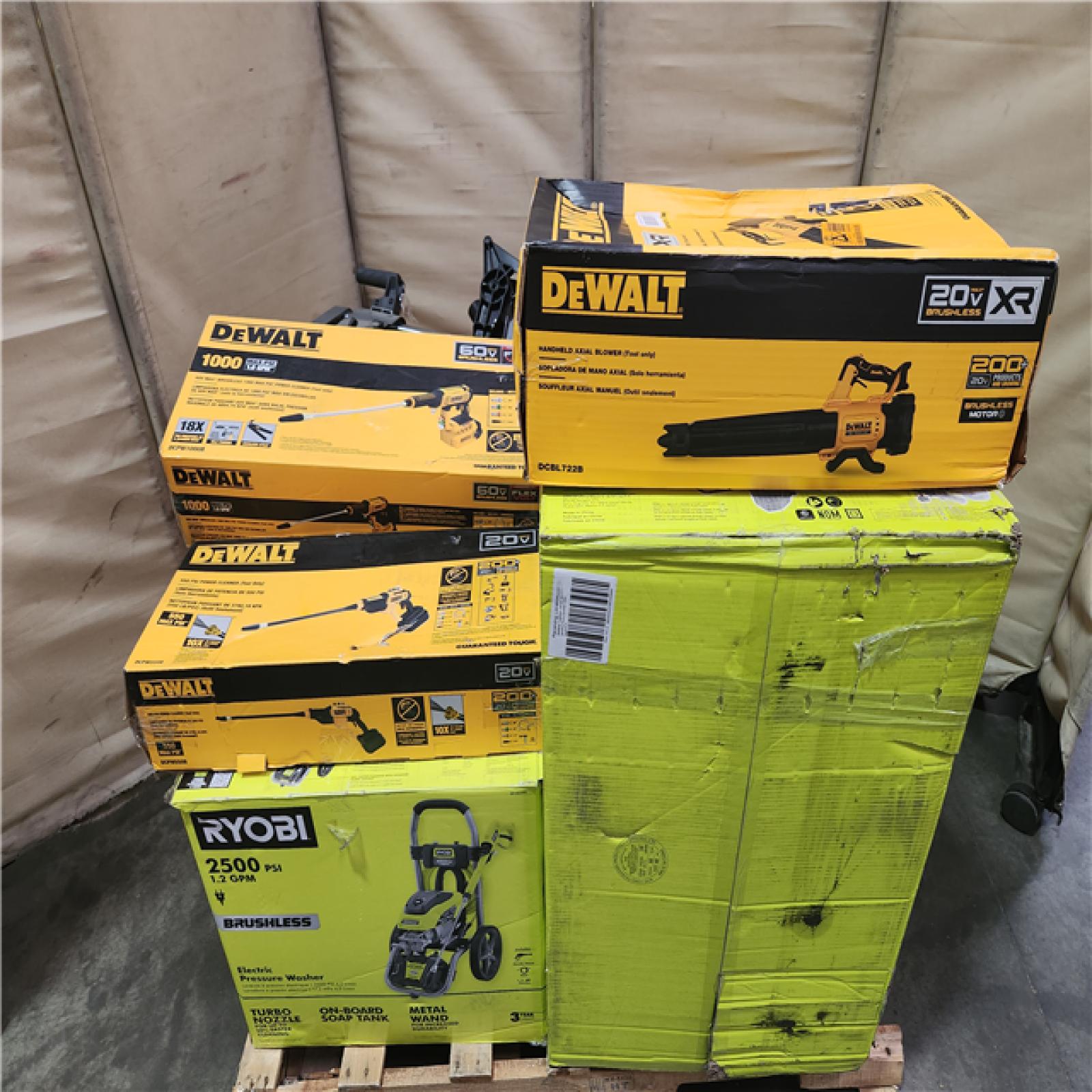 California AS-IS Tool pallet