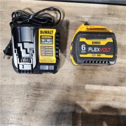 HOUSTON LOCATION - AS-IS DeWalt DCS389B FLEXVOLT 60V MAX Cordless Brushless Reciprocating Saw W/ BATTERY & CHARGER