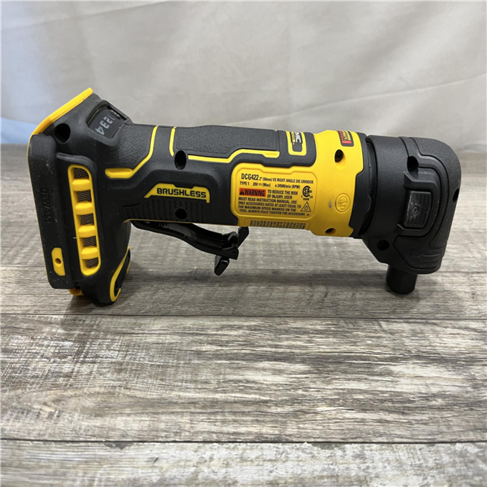 AS-IS DEWALT Atomic 20V MAX Cordless Right Angle Die Grinder (Tool Only)