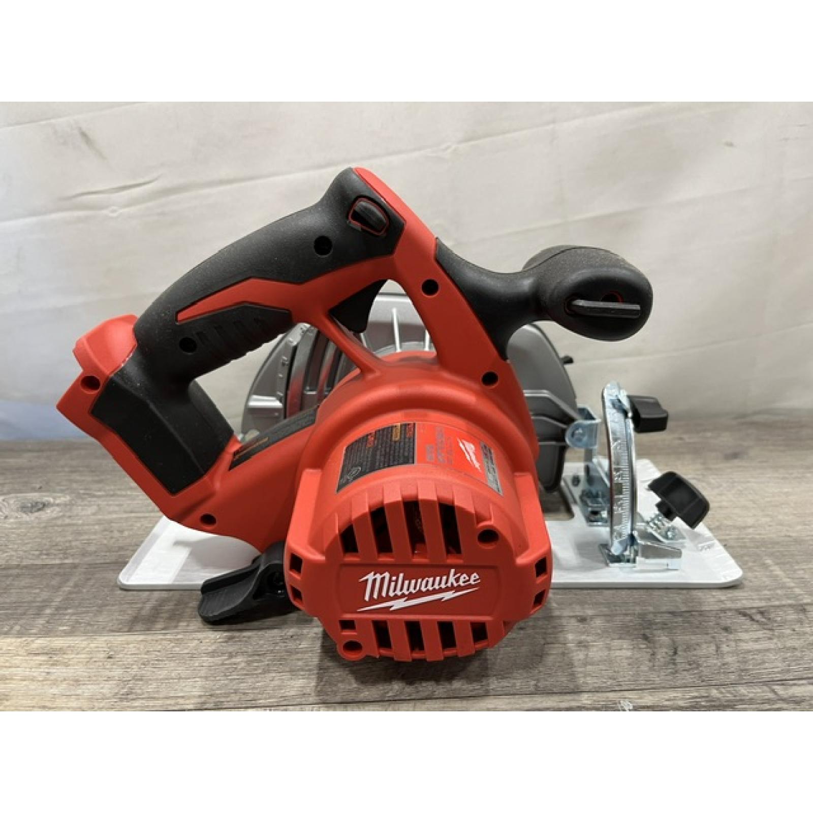AS-IS Milwaukee 18V Lithium-Ion Cordless 6-1/2 in. Circular Saw (Tool-Only)