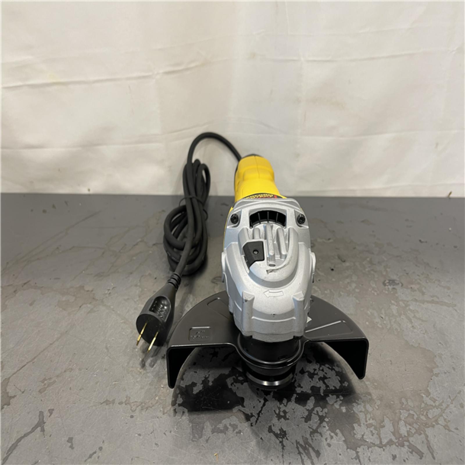 AS-IS- 13 Amp Corded 6 in. High Performance Angle Grinder with No-Lock-on Paddle Switch