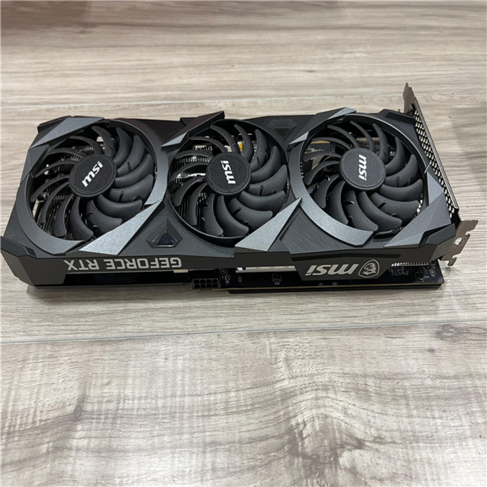 AS-IS MSI GeForce RTX 3060 Ventus 3X 12G OC NVIDIA