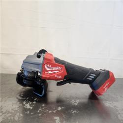 AS-IS- Milwaukee M18 FUEL 18V Lithium-Ion Brushless Cordless 4-1/2 in./5 in. Dual-Trigger Braking Grinder (Tool-Only)