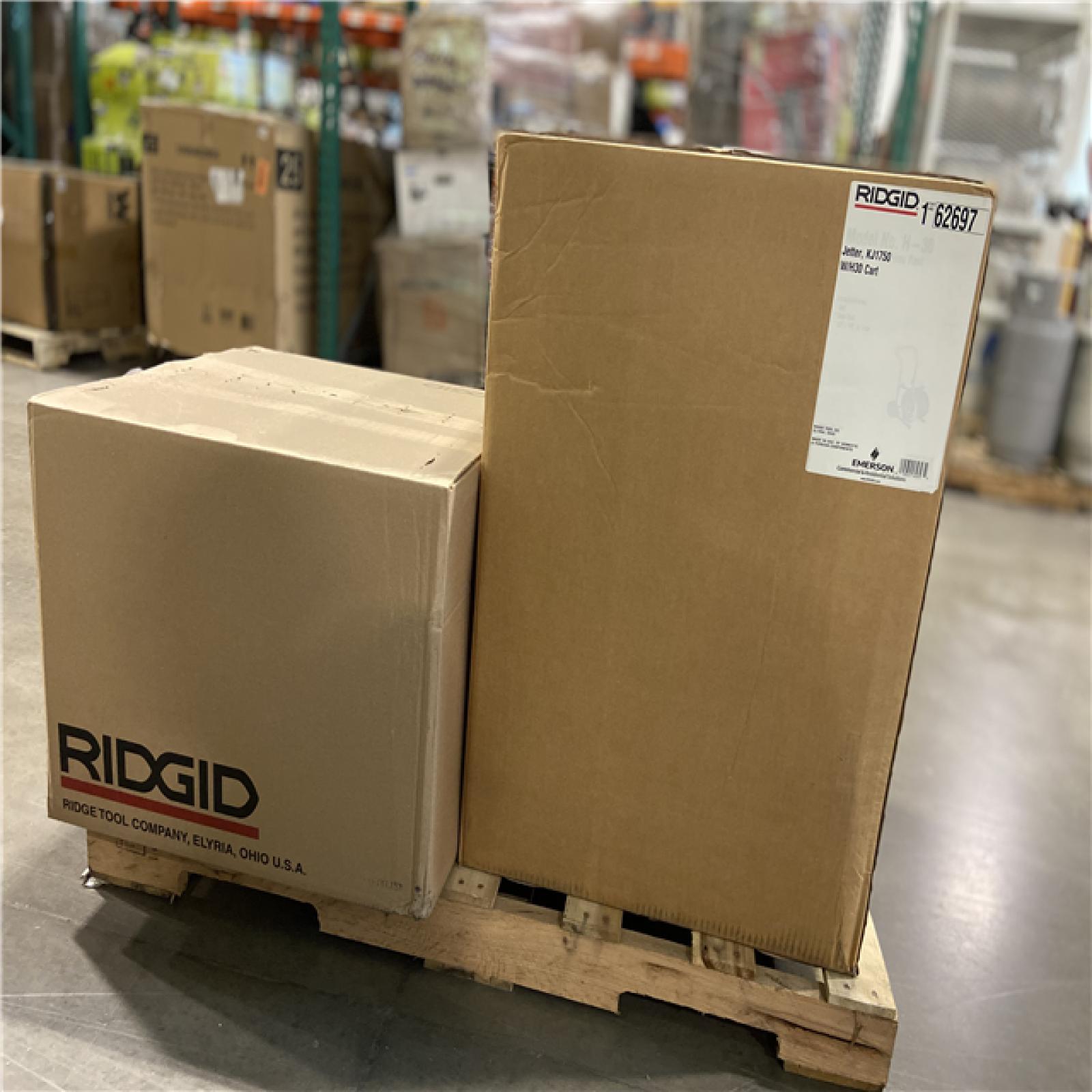 DALLAS LOCATION - RIDGID 62697 KJ-1750-C Water Jetter Drain Cleaner with Cart