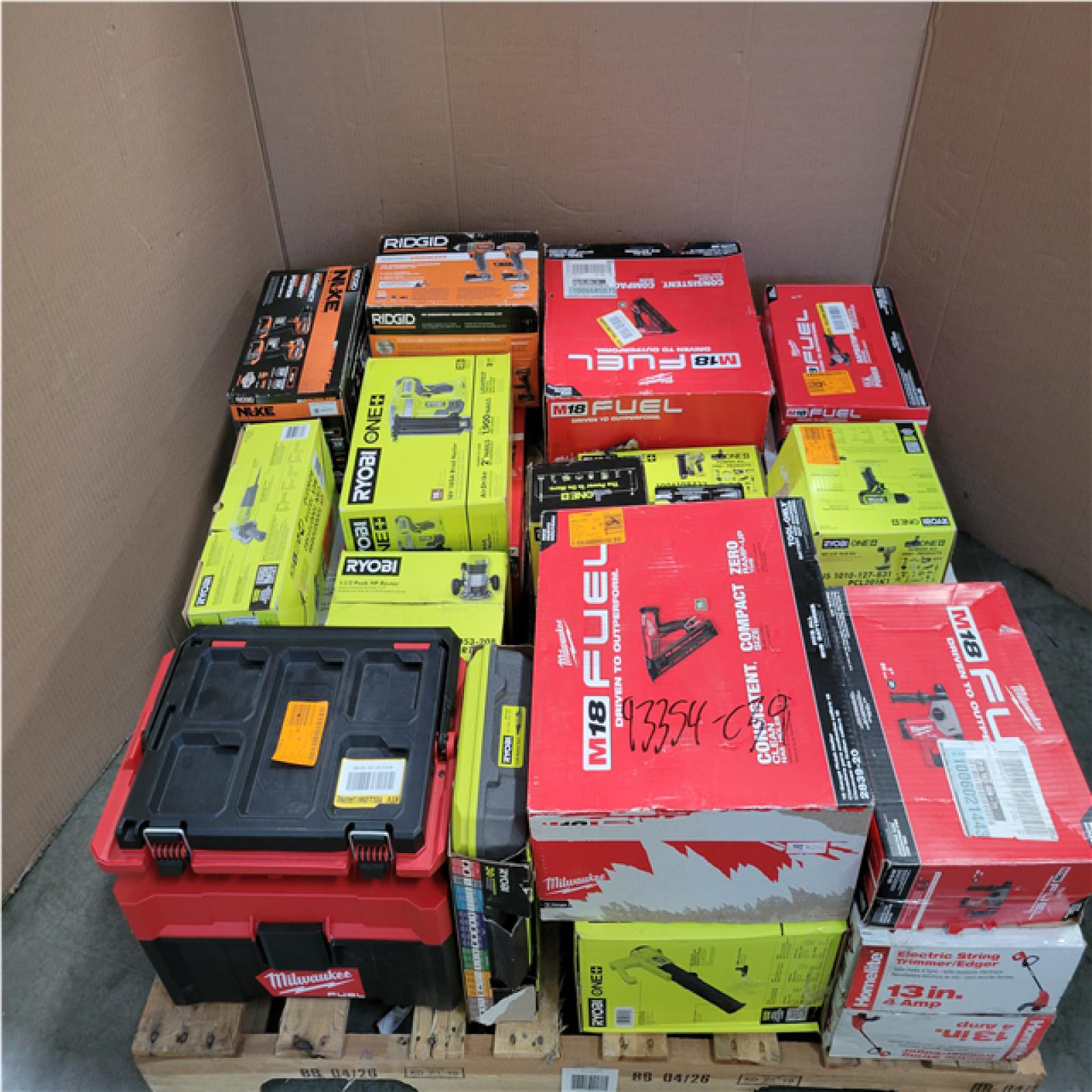 CALIFORNIA AS-IS TOOL PALLET