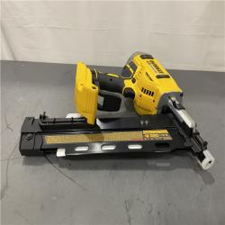 AS-IS - DeWalt 20V MAX XR Lithium-Ion Cordless Brushless 2-Speed 21° Plastic Collated Framing Nailer Kit