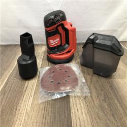 AS-IS Milwaukee 18V Lithium-Ion Cordless 5 in. Random Orbit Sander (Tool-Only)