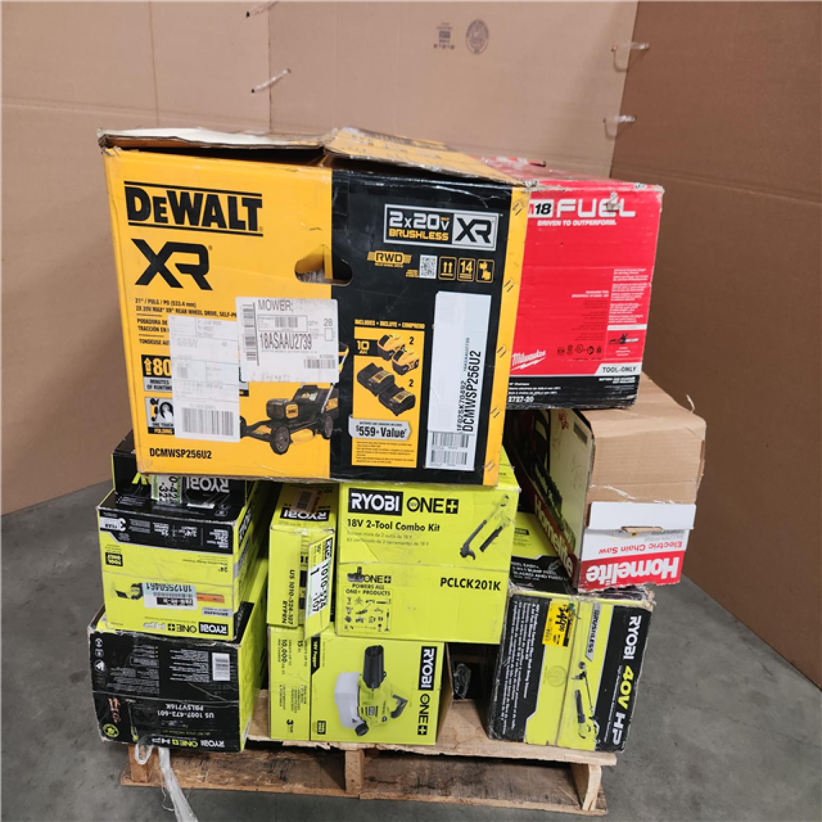 CALIFORNIA AS-IS TOOL PALLET