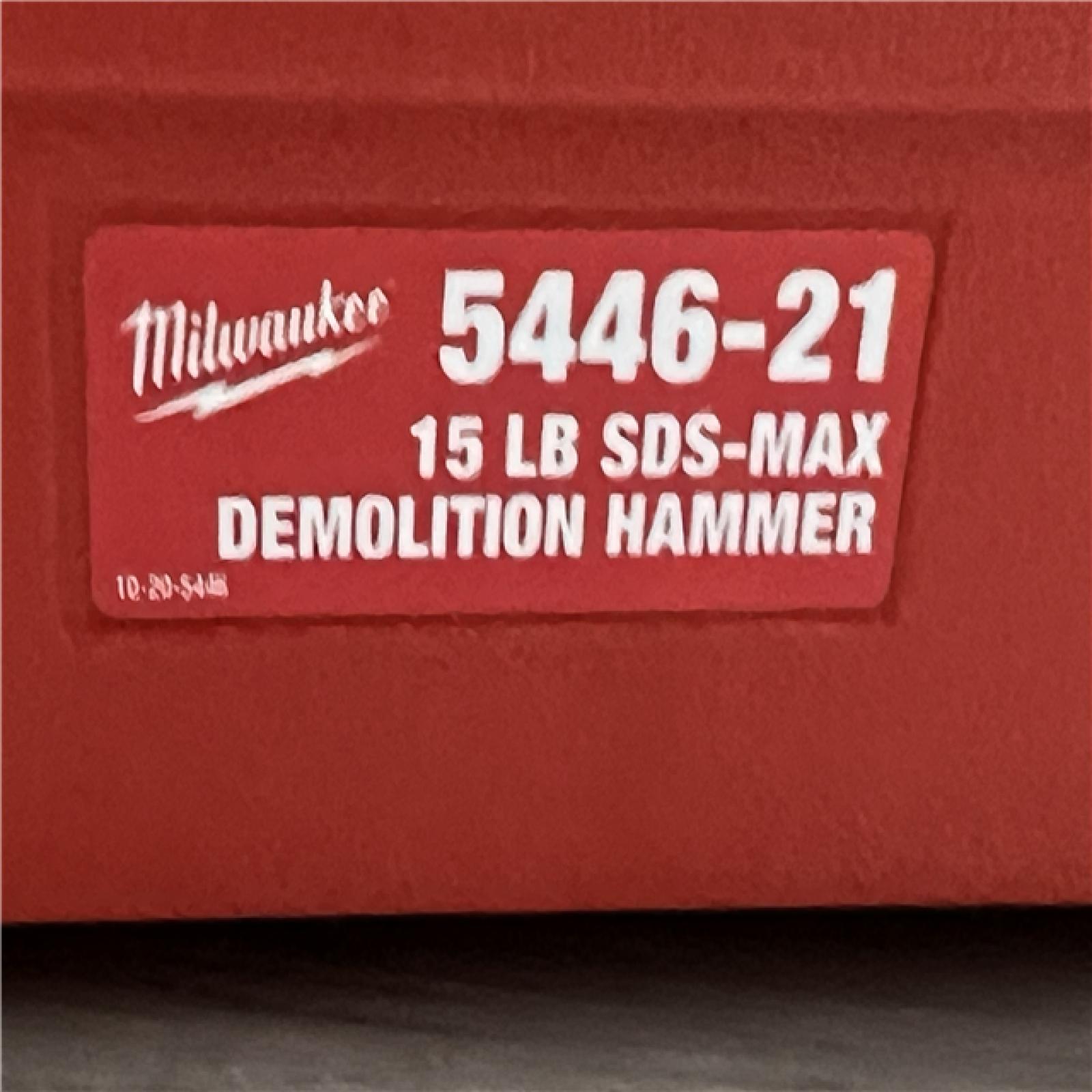 AS-IS Milwaukee 5446-21 SDS Max Demolition Hammer
