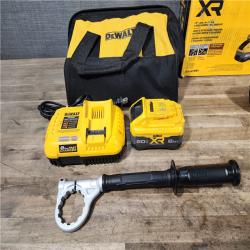 HOUSTON LOCATION - AS-IS DEWALT 20V XR Lithium-Ion Cordless Hammer Drill Kit with 8.0 Ah Battery  Charger and Kit Bag