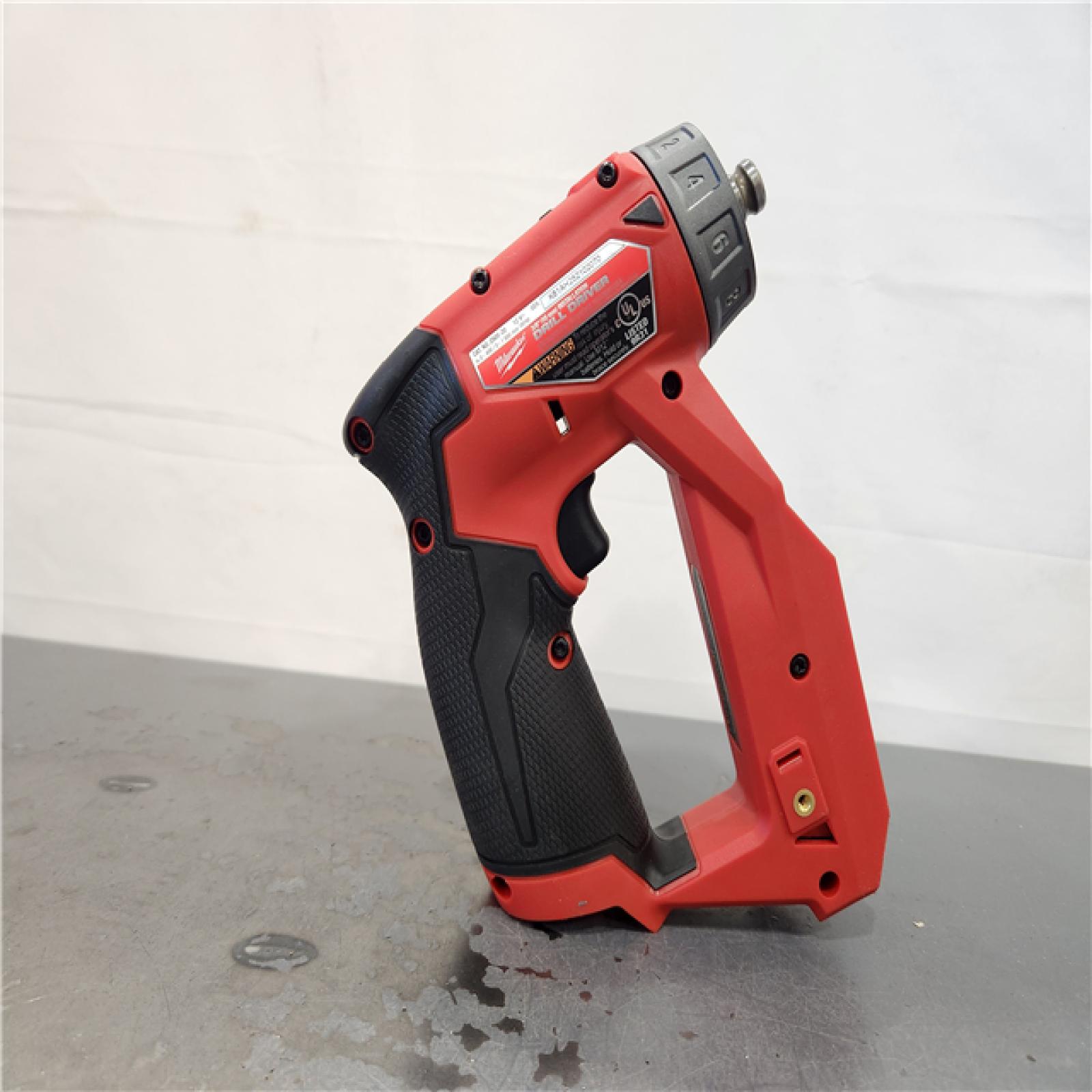 AS-IS- Milwaukee FUEL 12V Lithium-Ion Brushless Cordless 4-in-1 Installation 3/8 in. Drill Driver Kit