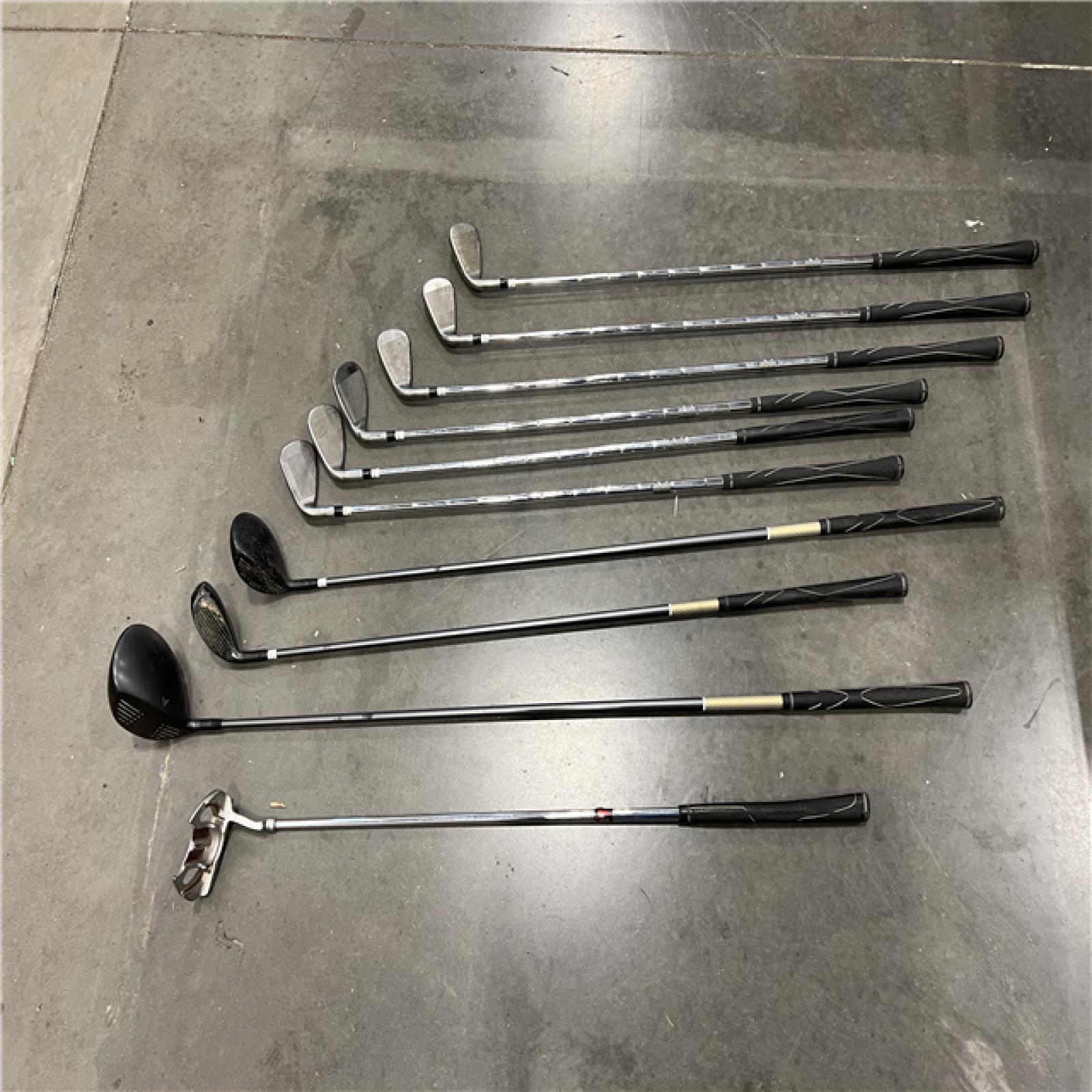 AS-IS Callaway Edge 10 Piece Unisex's Graphite & Steel Golf Club Set Right Handed