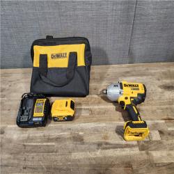 HOUSTON LOCATION - AS-IS (APPEARS LIKE NEW) Dewalt 20V MAX Lithium-Ion Cordless 1/2 in. Impact Wrench Kit W/ BATTERY & CHARGER