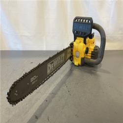 AS-IS - DeWalt FLEXVOLT 60V MAX 20 in. Brushless Cordless Battery Powered Chainsaw and Carry Case