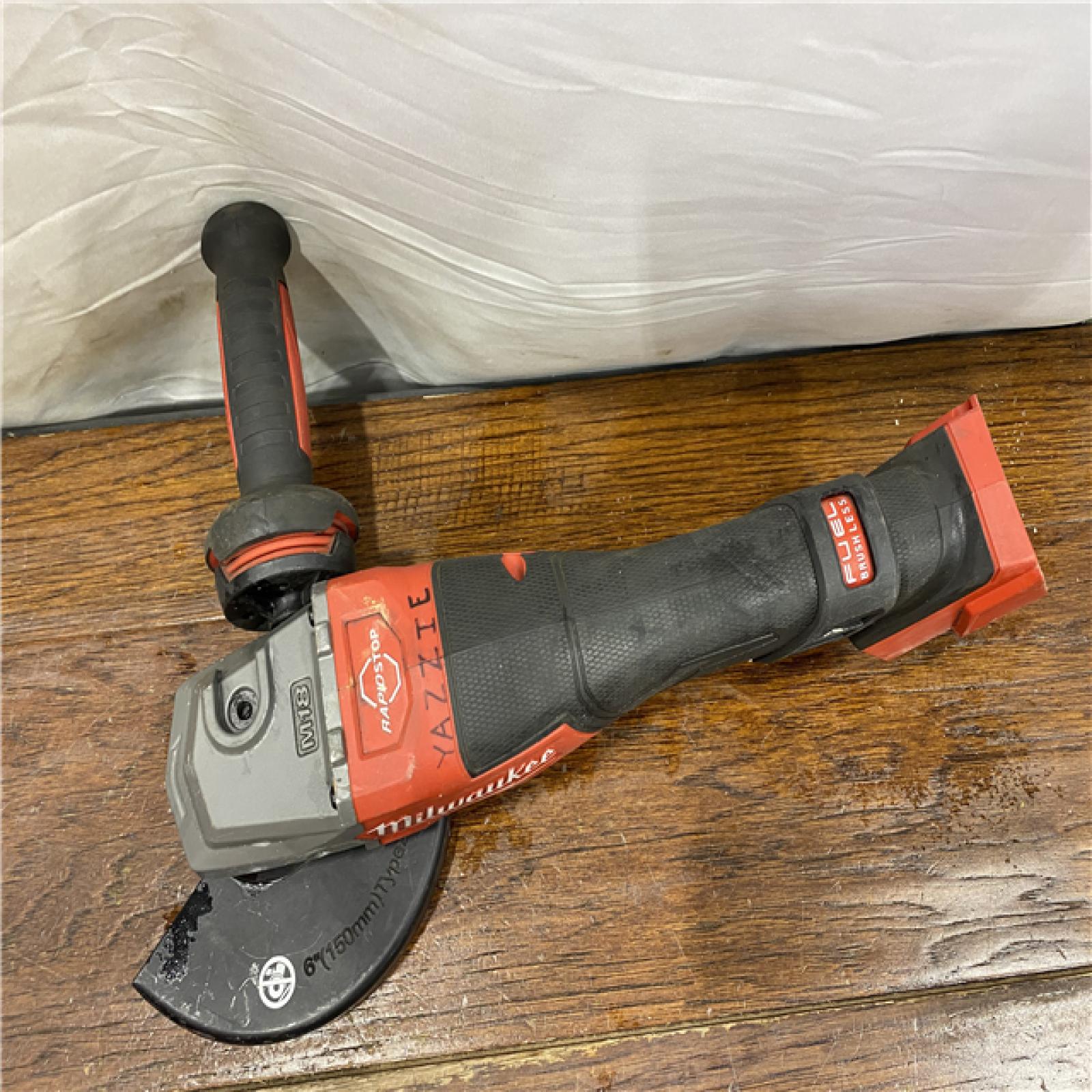 AS-IS Milwaukee M18 FUEL 4-1/2-6 Braking Grinder, Paddle Switch