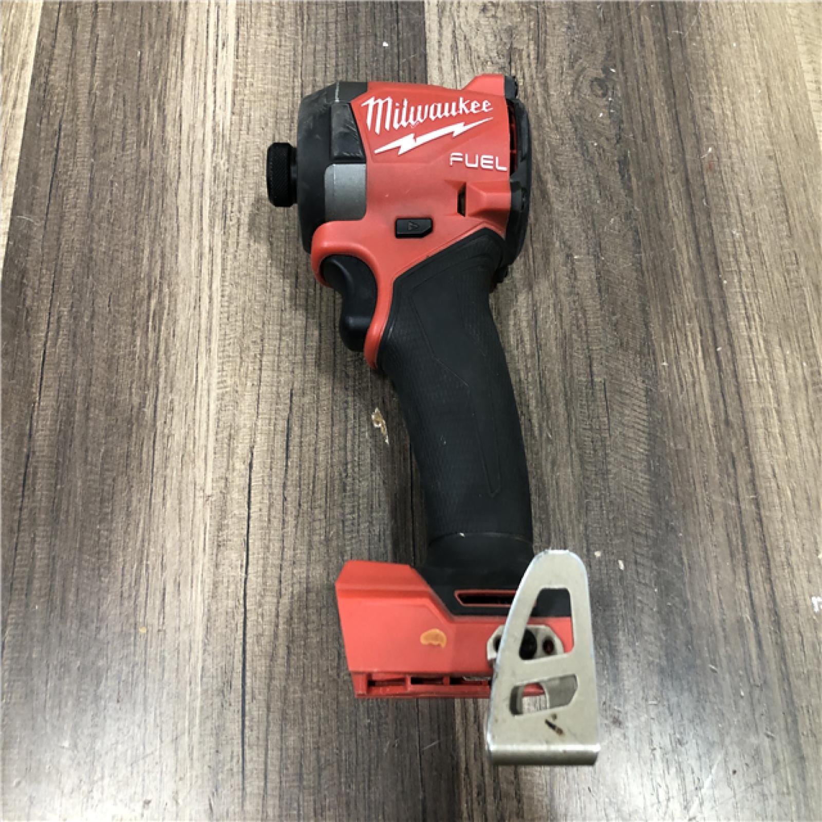 AS-IS Milwaukee FUEL 18V Lithium-Ion Brushless Cordless 1/4 in. Hex Impact Driver (Tool-Only)