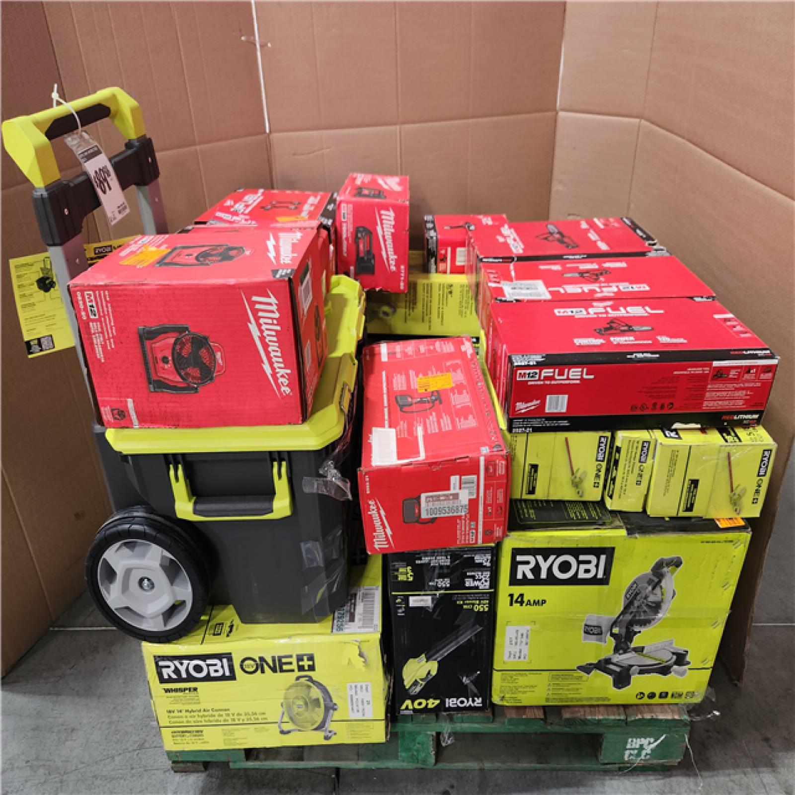 CALIFORNIA AS-IS TOOL PALLET