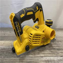 AS-IS DEWALT 20V MAX XR Cordless Brushless 3-1/4 in. Planer (Tool Only)