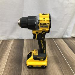 AS-IS DEWALT ATOMIC 20V Cordless 1/2 in. Compact Hammer Drill Kit