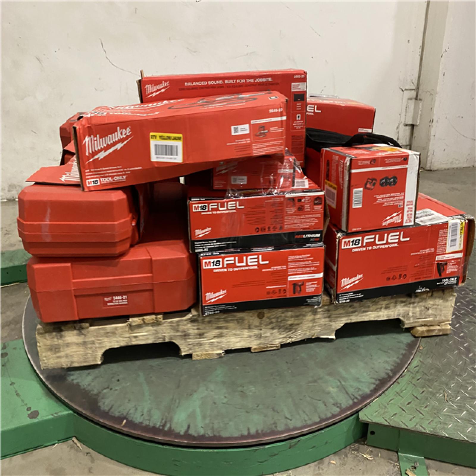 Dallas Location - As-Is MILWAUKEE Tool Pallet