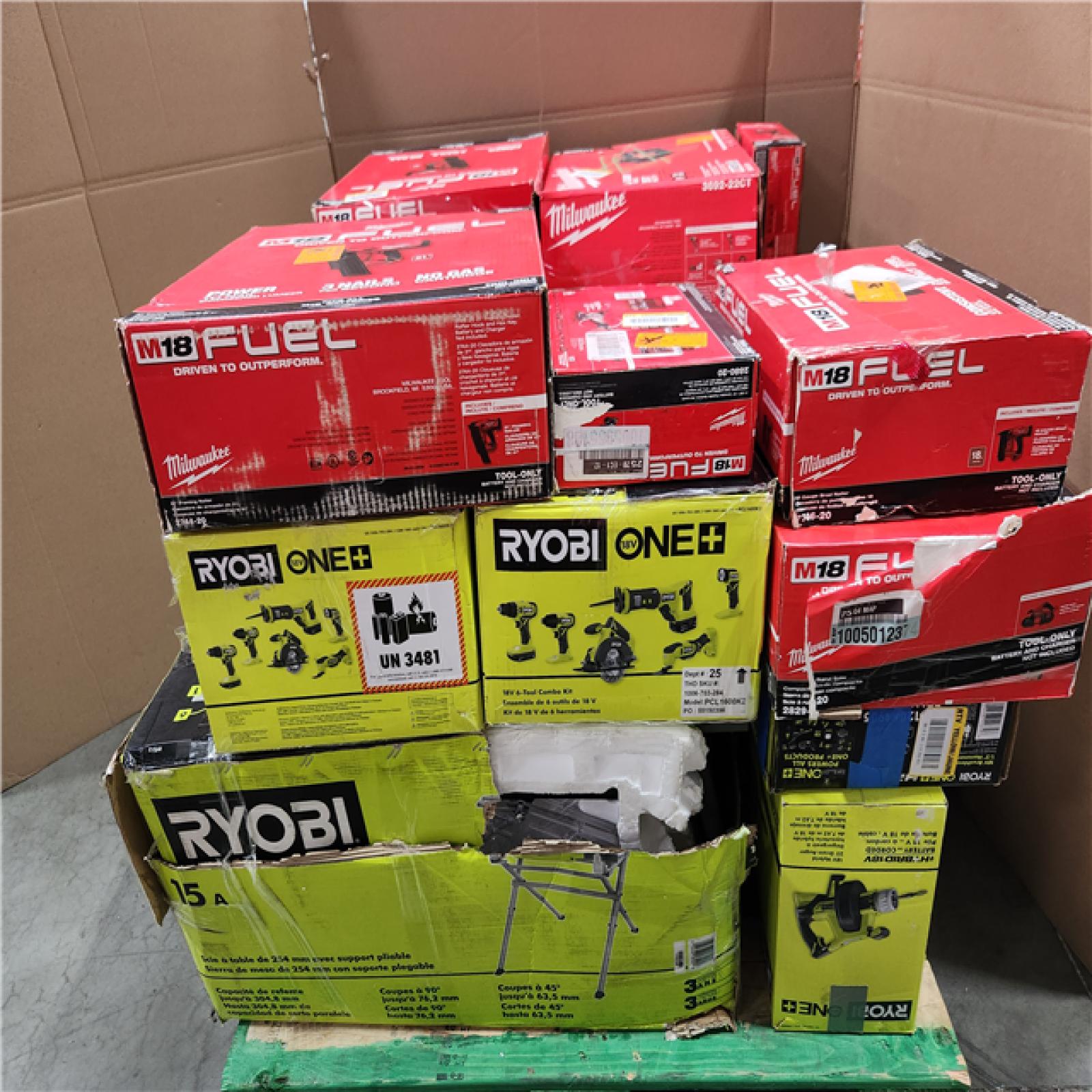 CALIFORNIA AS-IS TOOL PALLET