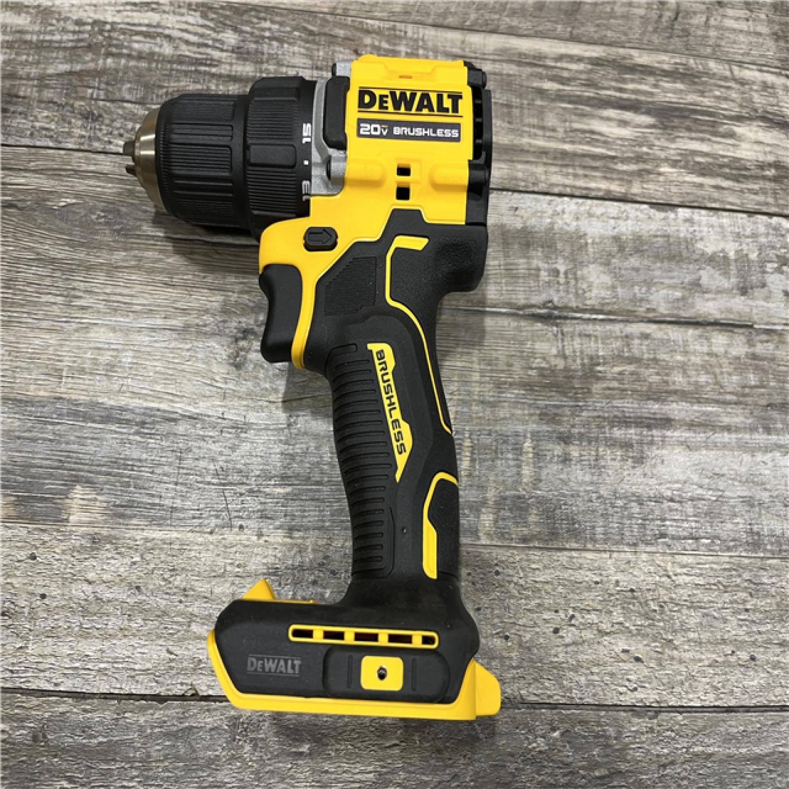 AS-IS DEWALT Atomic 20V Lithium-Ion Cordless Compact 1/2 in. Drill/Driver Kit