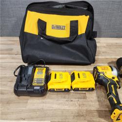 HOUSTON LOCATION - AS - IS DEWALT ATOMIC 20-Volt Lithium-Ion Cordless Brushless (2-Tool) Combo Kit