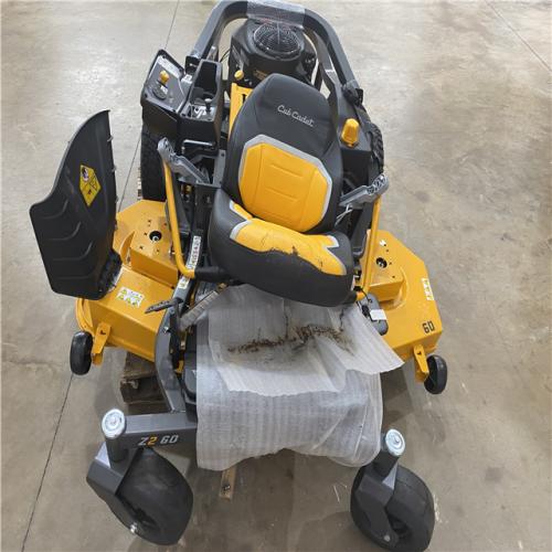 Houston Location - AS-IS Outdoor Power Equipment CUB CADET Z2 60 SIT DOWN MOWER