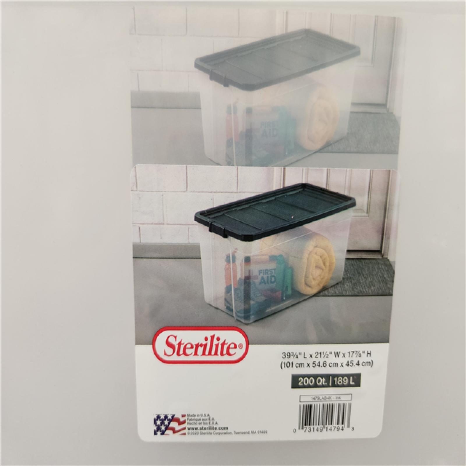 Phoenix AS-IS Mixed Plastic Storage Totes Pallet (14 Totes)