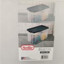 Phoenix AS-IS Mixed Plastic Storage Totes Pallet (14 Totes)