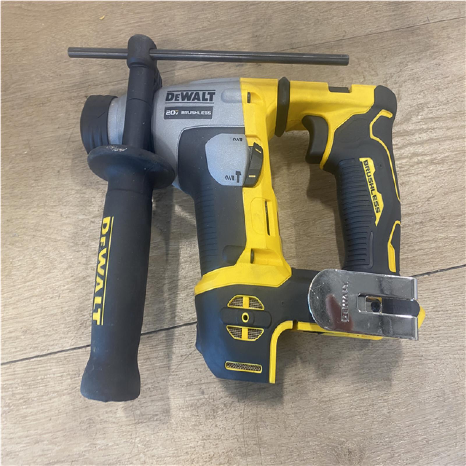 as-is DEWALT ATOMIC 20V MAX Cordless Brushless Ultra-Compact 5/8 in. SDS Plus Hammer Drill (Tool Only)