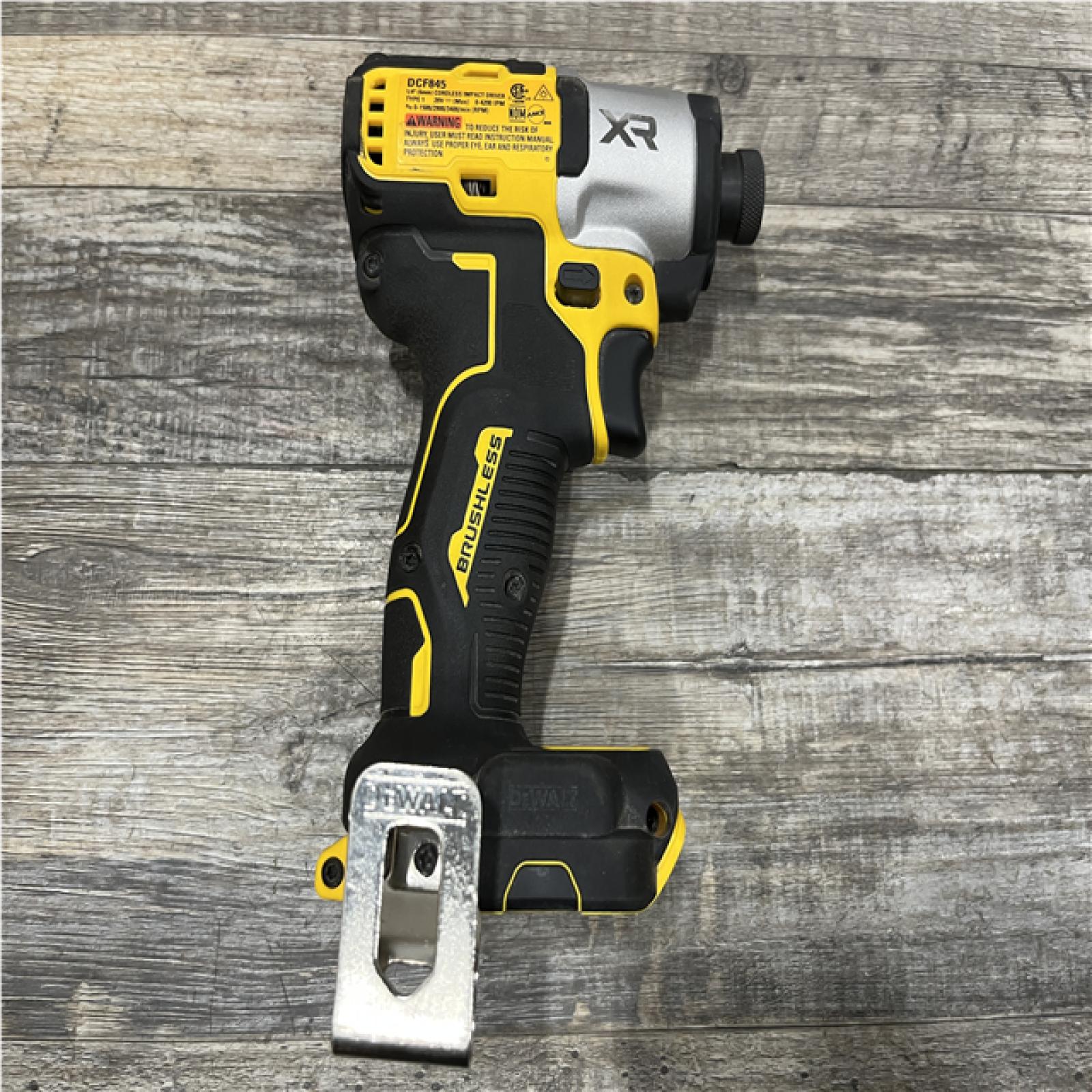 AS-IS DEWALT 20-Volt Maximum XR Lithium-Ion Cordless Brushless 1/4 in. 3-Speed Impact Driver Kit