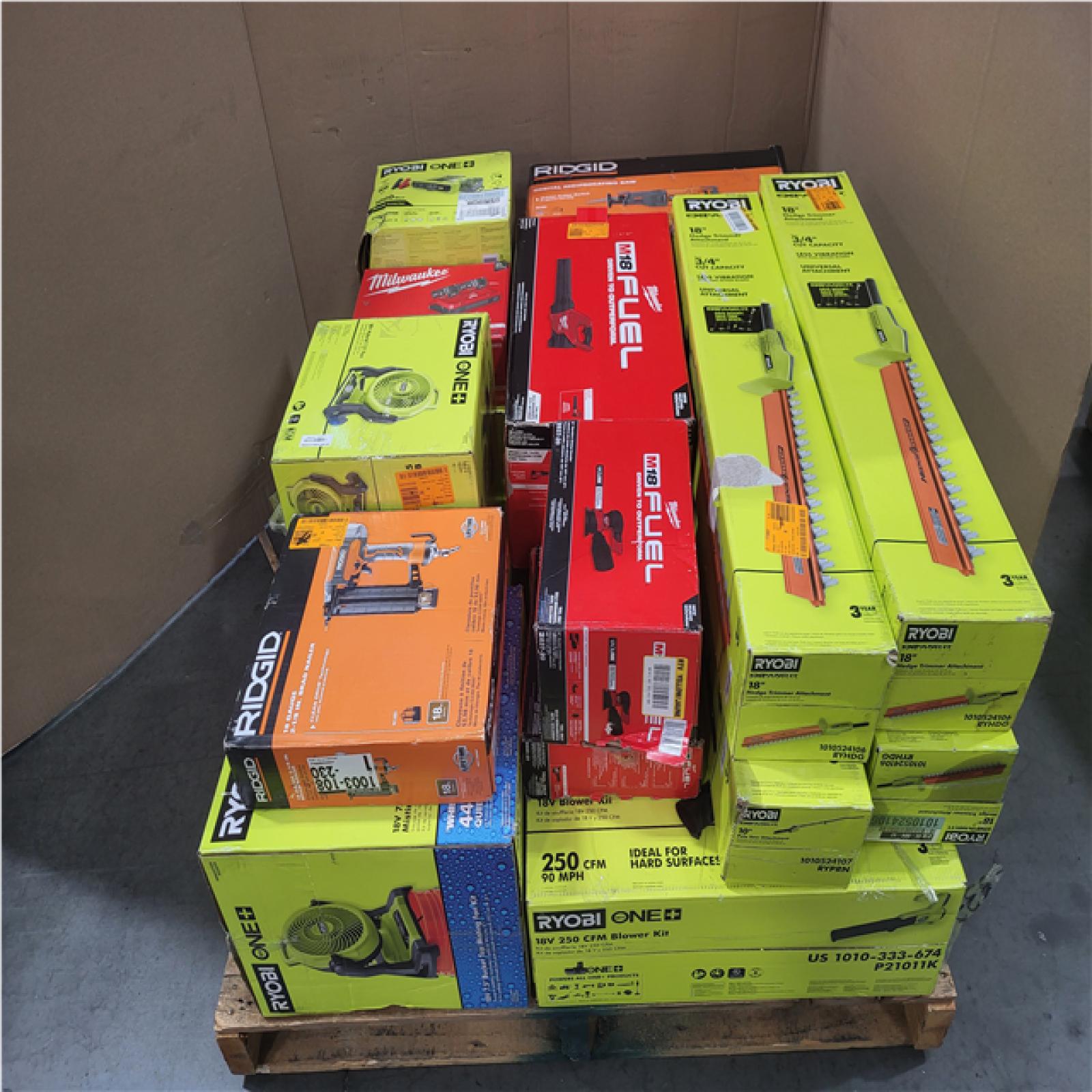 CALIFORNIA AS-IS TOOL PALLET