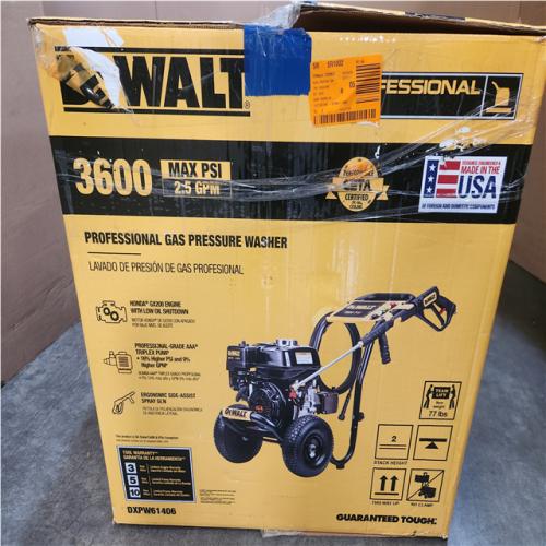 Phoenix NEW DEWALT 3600 PSI 2.5 GPM Cold Water Gas Professional Pressure Washer with HONDA GX200 Engine