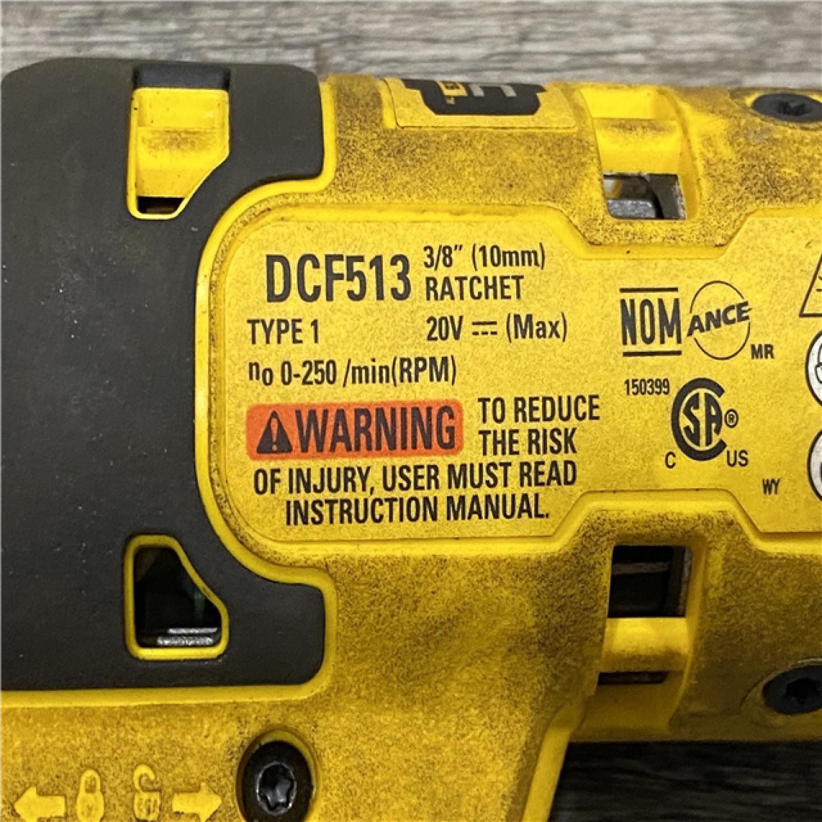 AS-IS DEWALT ATOMIC 20V MAX Cordless 3/8 in. Ratchet (Tool Only)