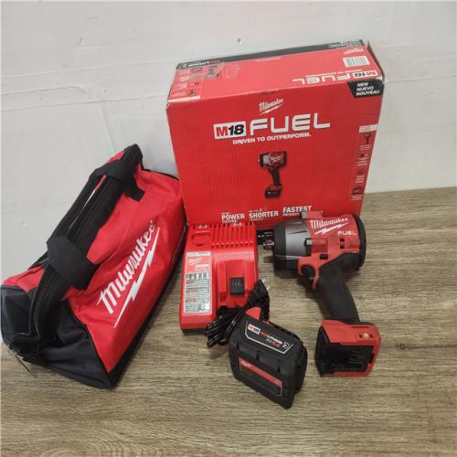 Phoenix Location LIKE NEW Milwaukee M18 FUEL 18V Lithium-Ion Brushless Cordless 1/2 in. Impact Wrench w/Friction Ring Kit w/One 5.0 Ah Battery and Bag