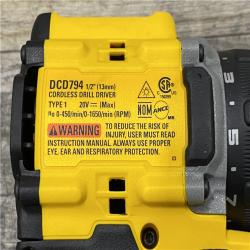 AS-IS DEWALT Atomic 20V Lithium-Ion Cordless Compact 1/2 in. Drill/Driver Kit