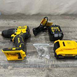 AS-IS DEWALT ATOMIC 20V Lithium-Ion Cordless 1/2 in. Hammer Drill Kit