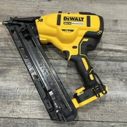 AS-IS DEWALT Cordless 20V MAX XR Angled Finish Nailer (Tool Only)
