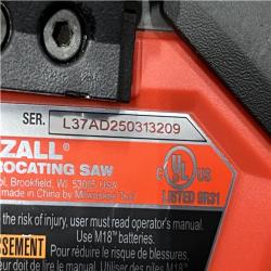AS-IS Milwaukee FUEL GEN-2 18V Lithium-Ion Brushless Cordless SAWZALL Reciprocating Saw (Tool-Only)