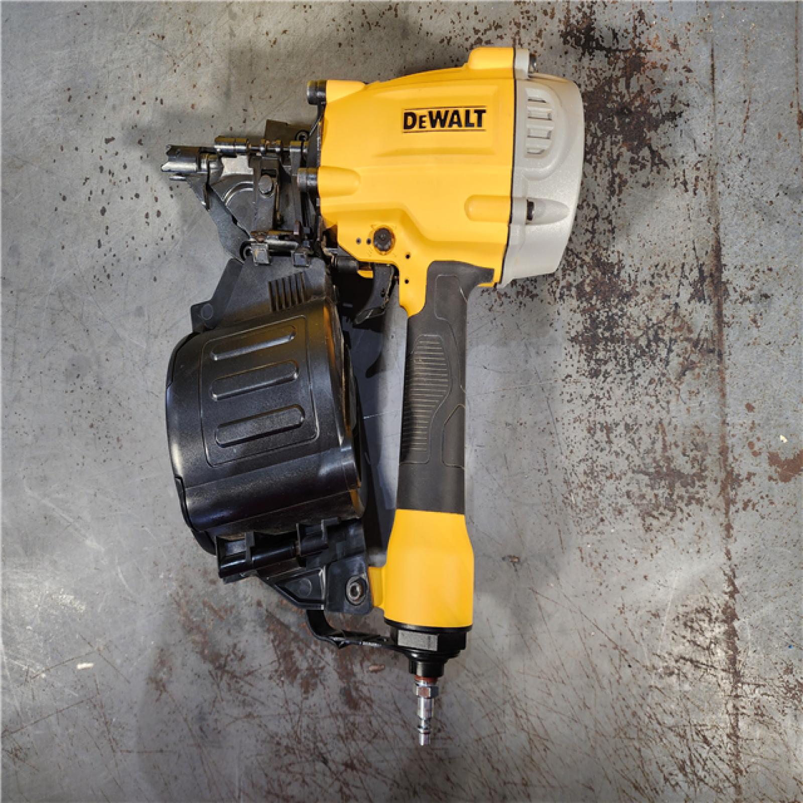 HOUSTON LOCATION - AS-IS DEWALT Pneumatic 15° Coil Framing Nailer (TOOL ONLY)