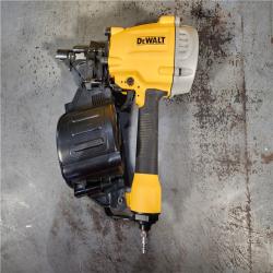 HOUSTON LOCATION - AS-IS DEWALT Pneumatic 15° Coil Framing Nailer (TOOL ONLY)